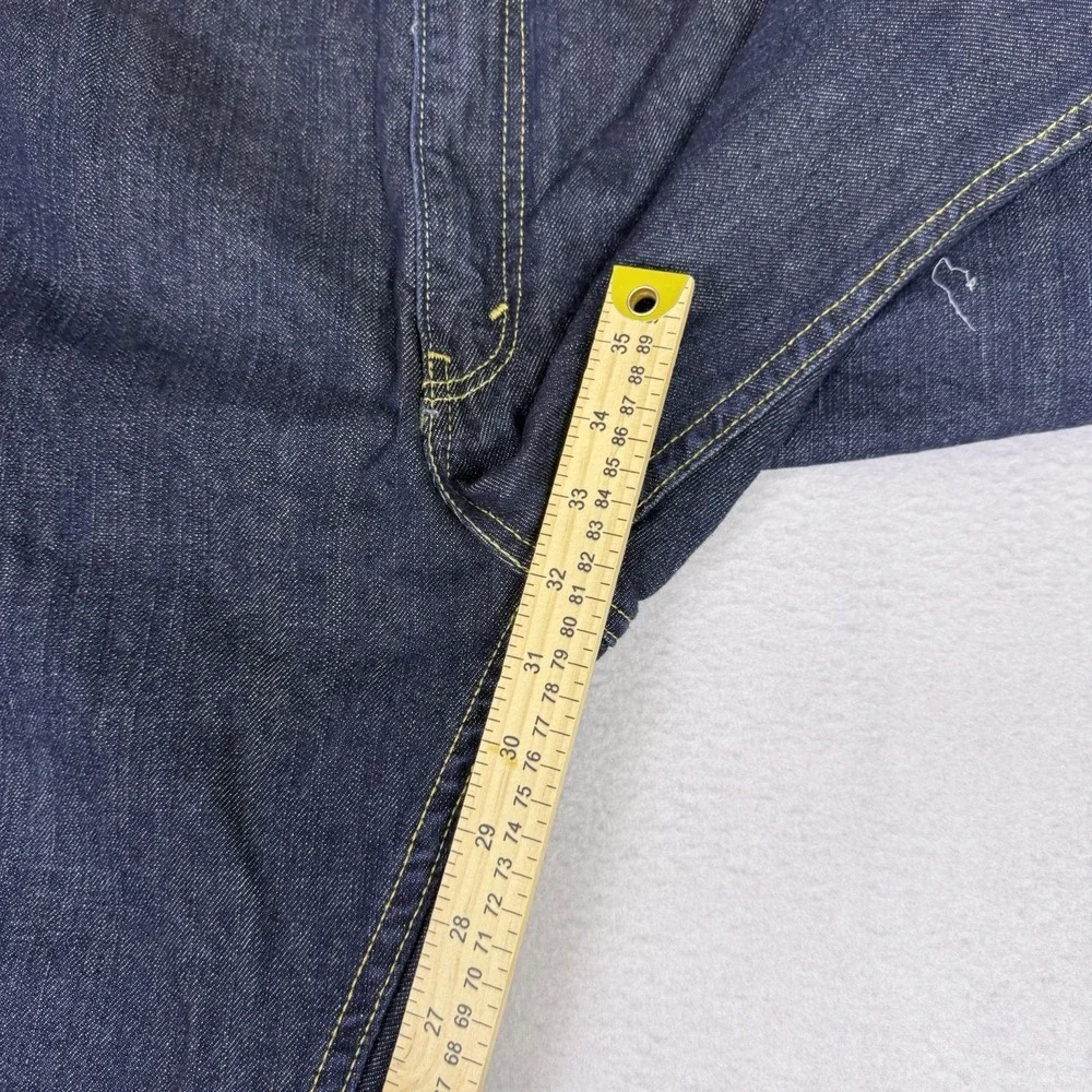 Levi's‎ 559 Relaxed Straight Jeans Men's 42x32 Dark Indigo Wash Waterless Denim